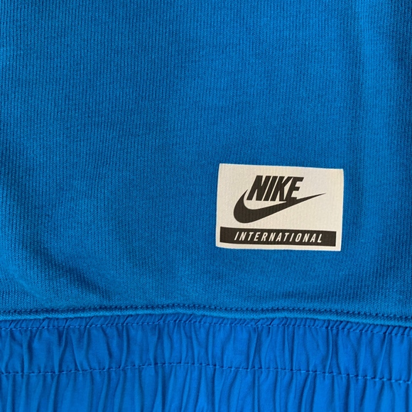 Nike International Blue Retro Knit Crew Neck - Picture 6 of 6